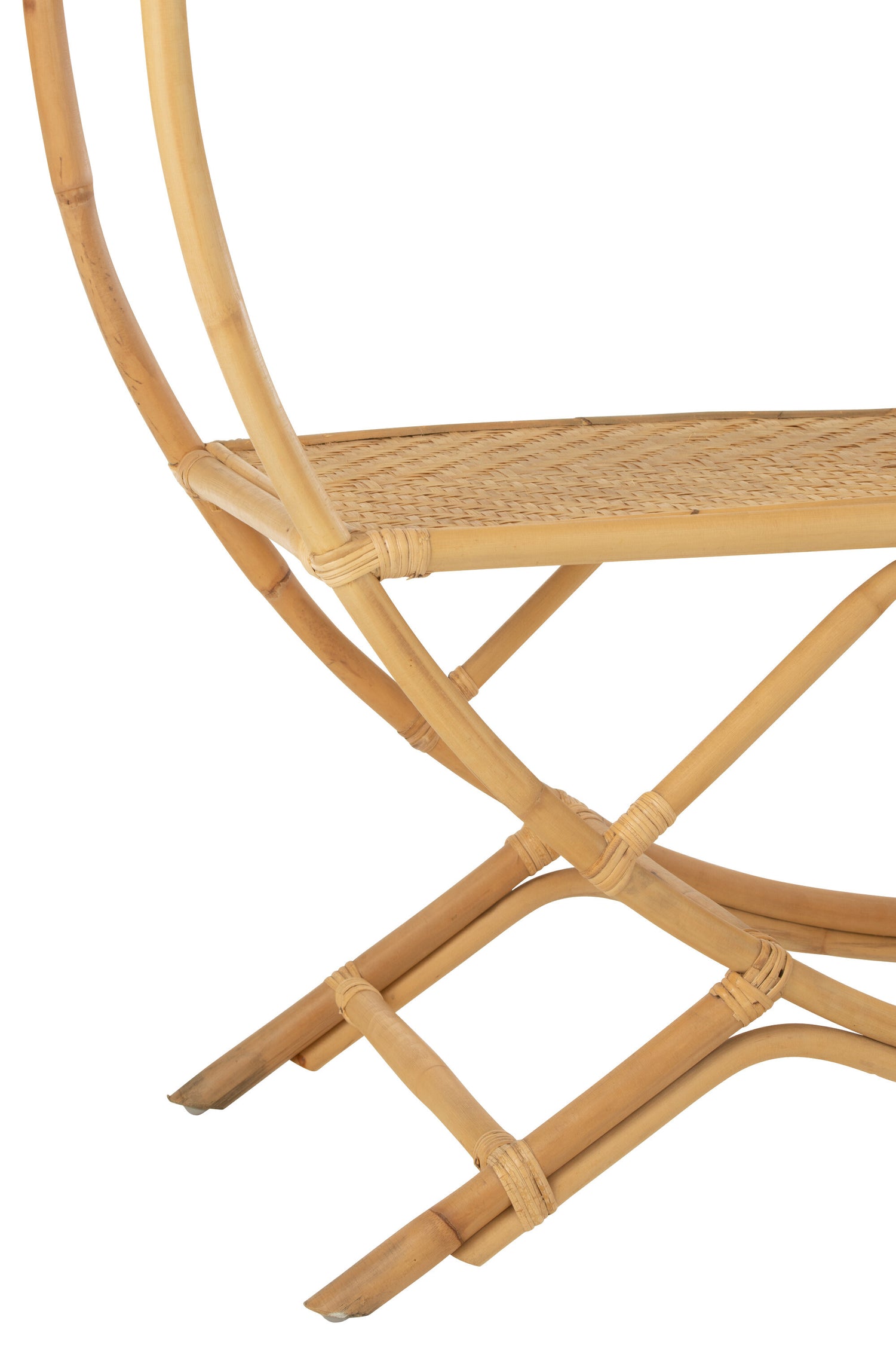 Staande Plank Rotan Natuurlijk