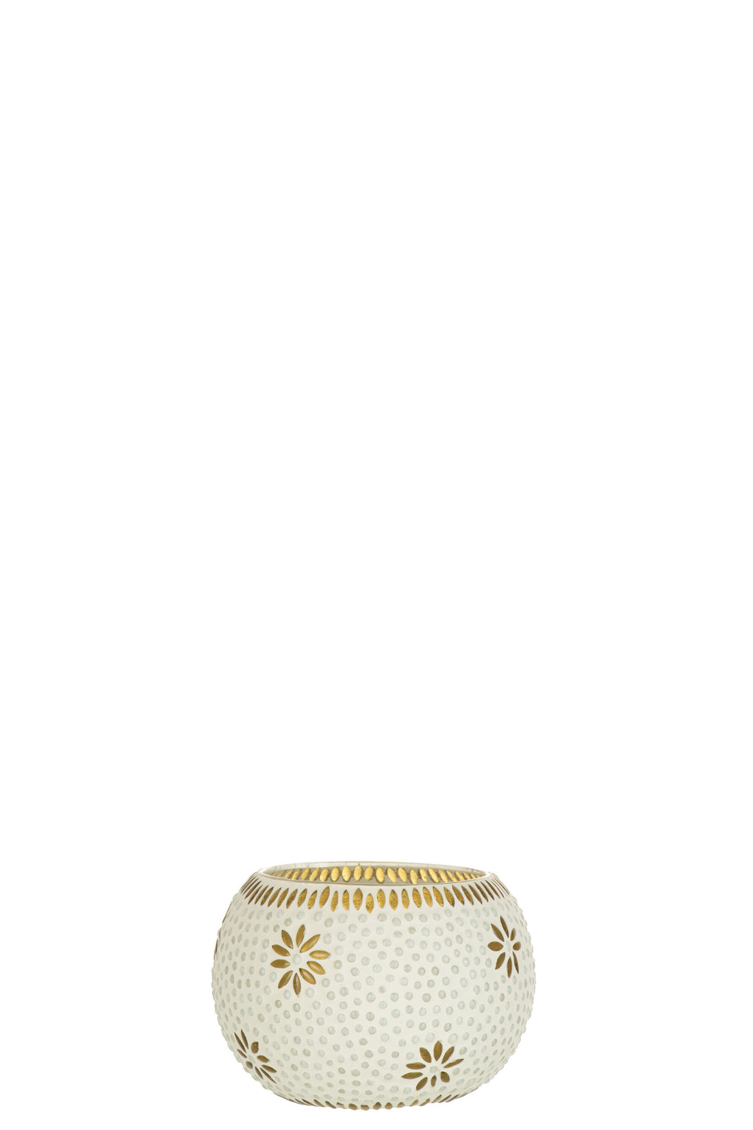 J-Line Kaarshouder - glas - geel - large