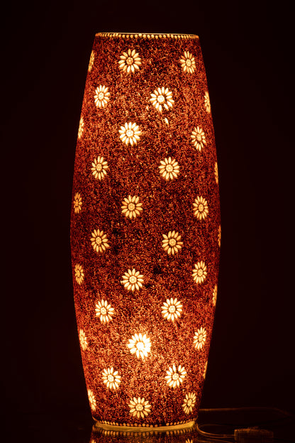 J-Line Lamp Bram Glas Gespikkeld Extra Large