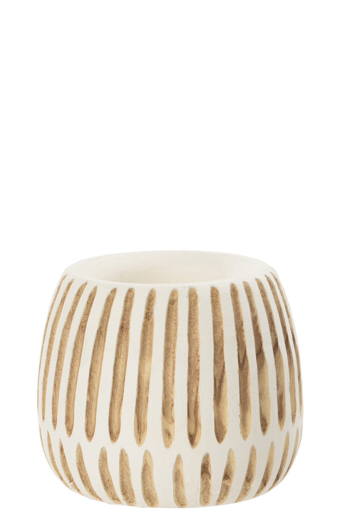 Pot Ying Hout Wit Medium