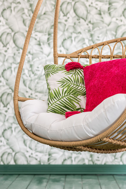 Kussen Fayola Katoen Donkerroze