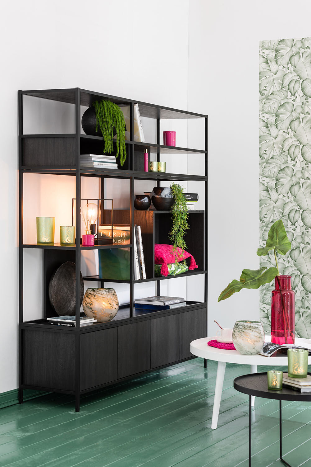 Kussen Fayola Katoen Donkerroze