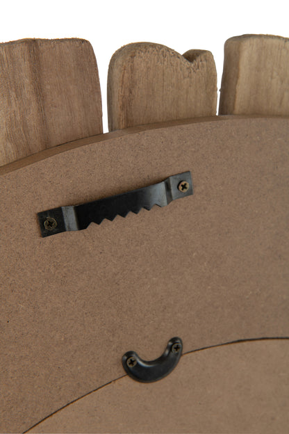 Spiegel Vacay Hout Natuurlijk Groot