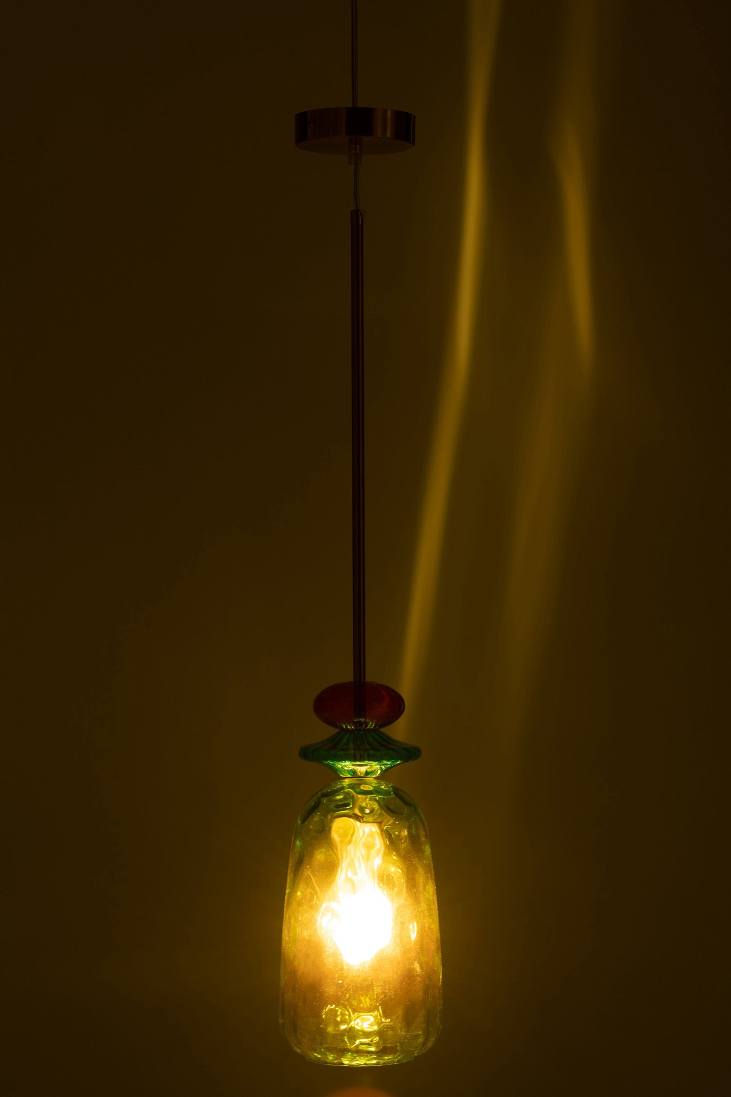 Plafondlamp Laurence Glas Mix