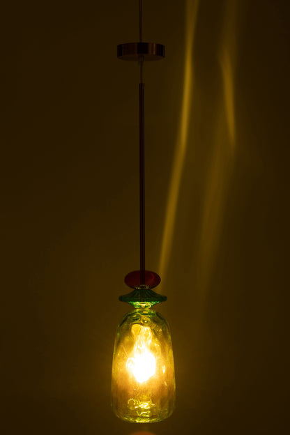 Plafondlamp Laurence Glas Mix