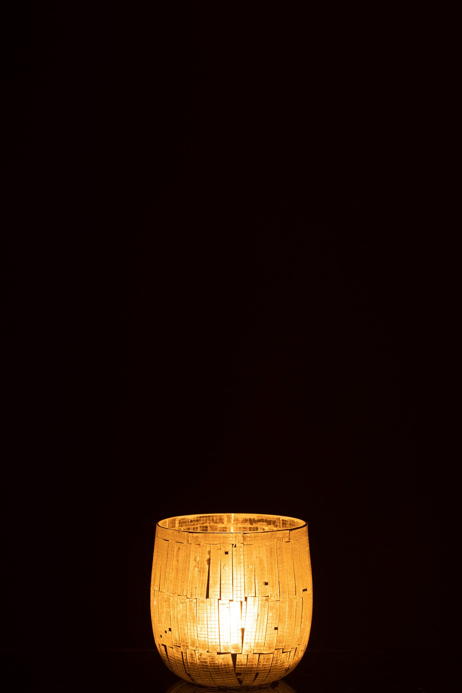 Orkaan Mozaïek Glas Licht Grijs Medium