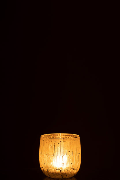 Orkaan Mozaïek Glas Licht Grijs Medium