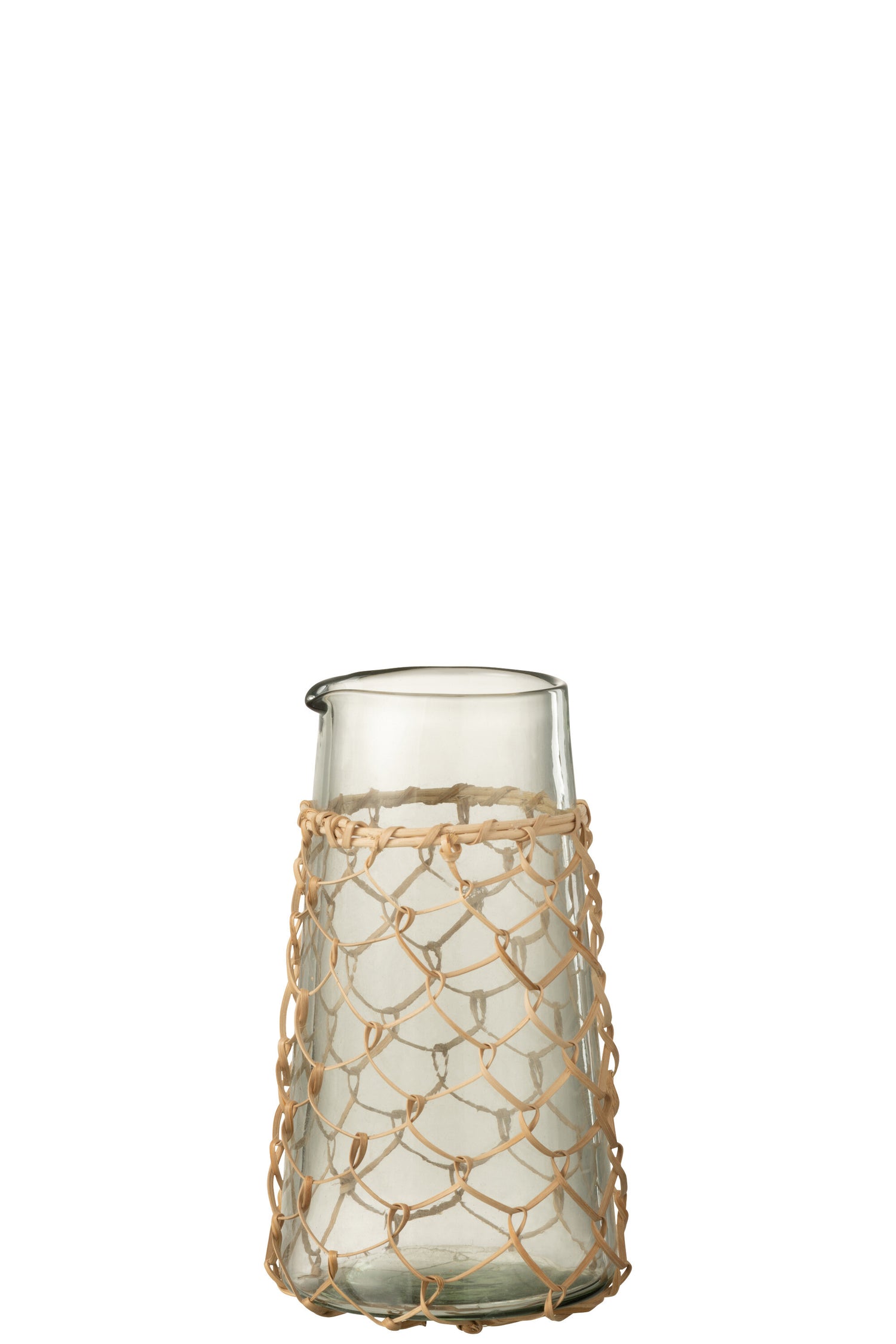 Karaf Breiglas/Riet Transparant