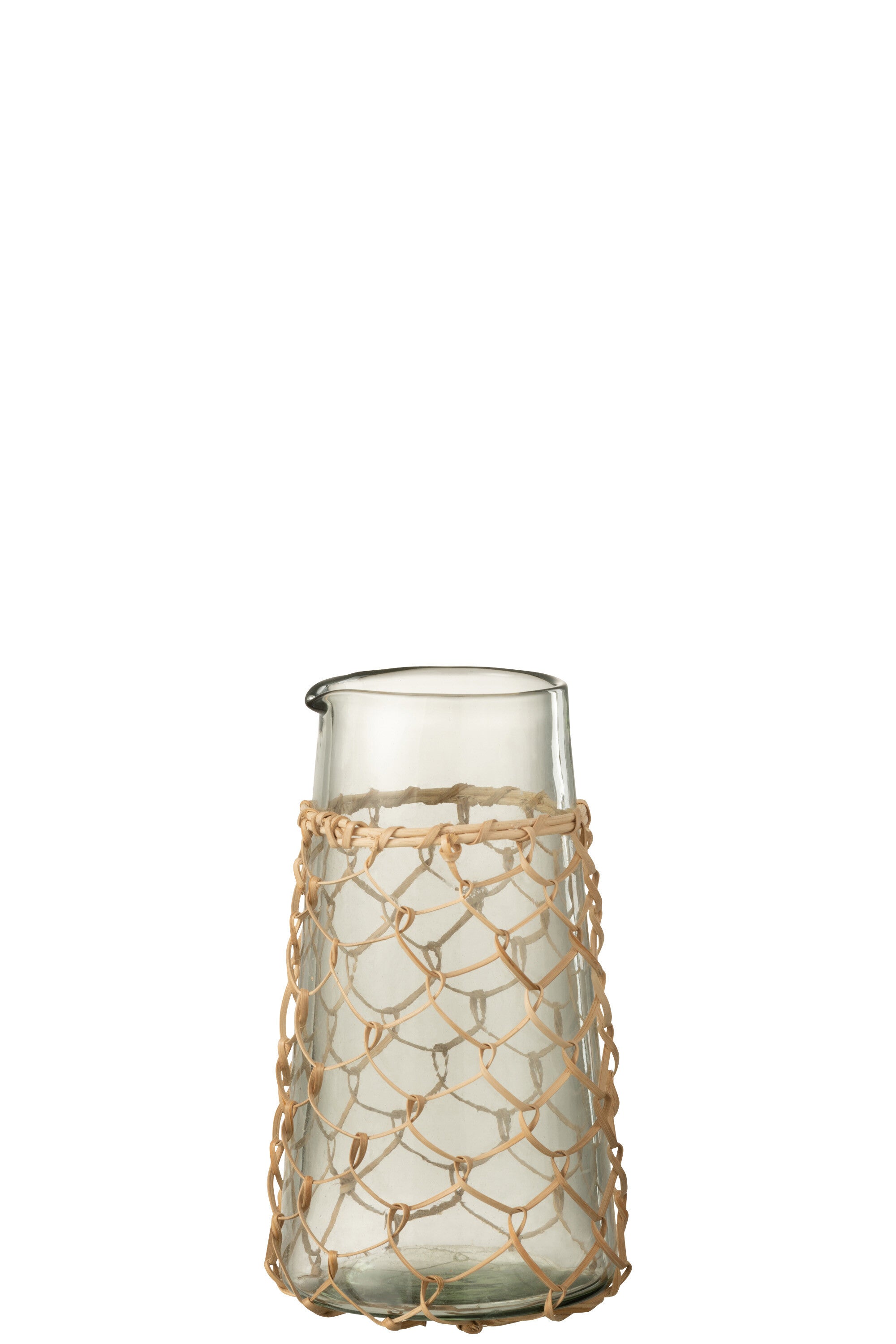 Karaf Breiglas/Riet Transparant