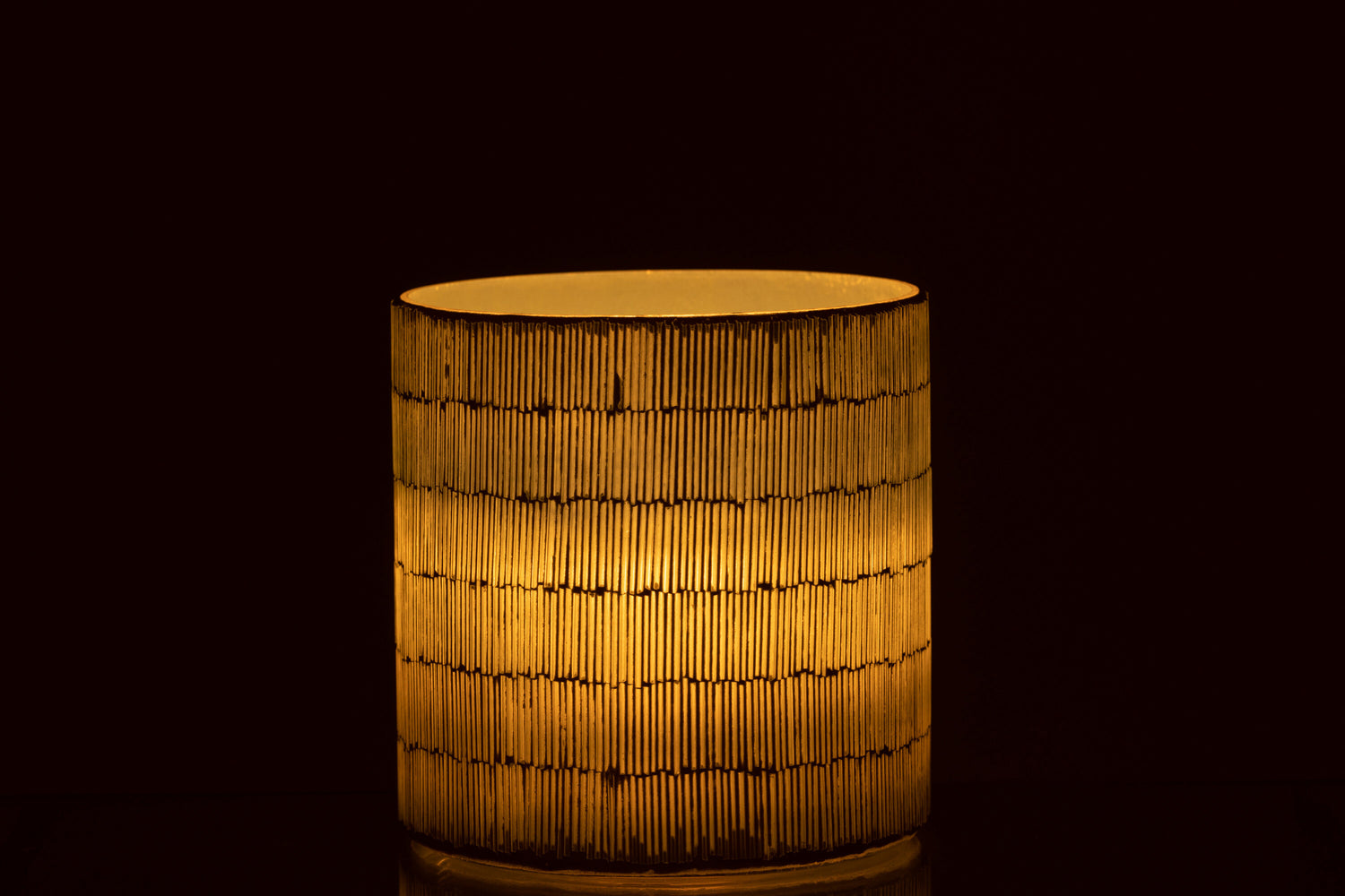 Orkaan Mozaïekglas Grijs Groot