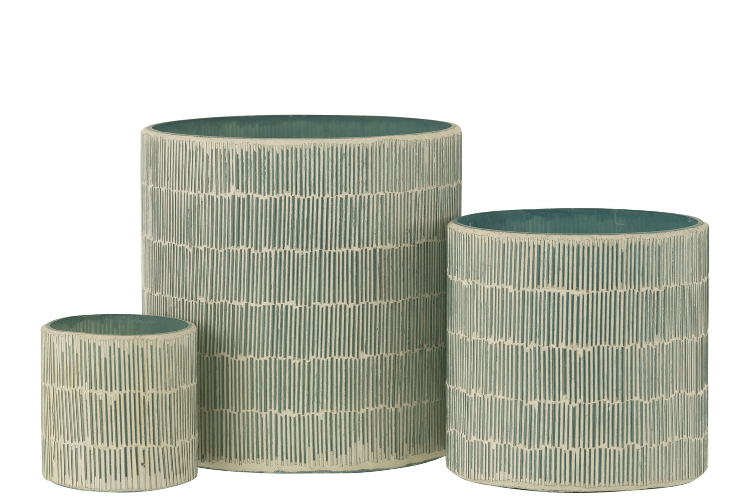 Orkaan Mozaïekglas Grijs Groot