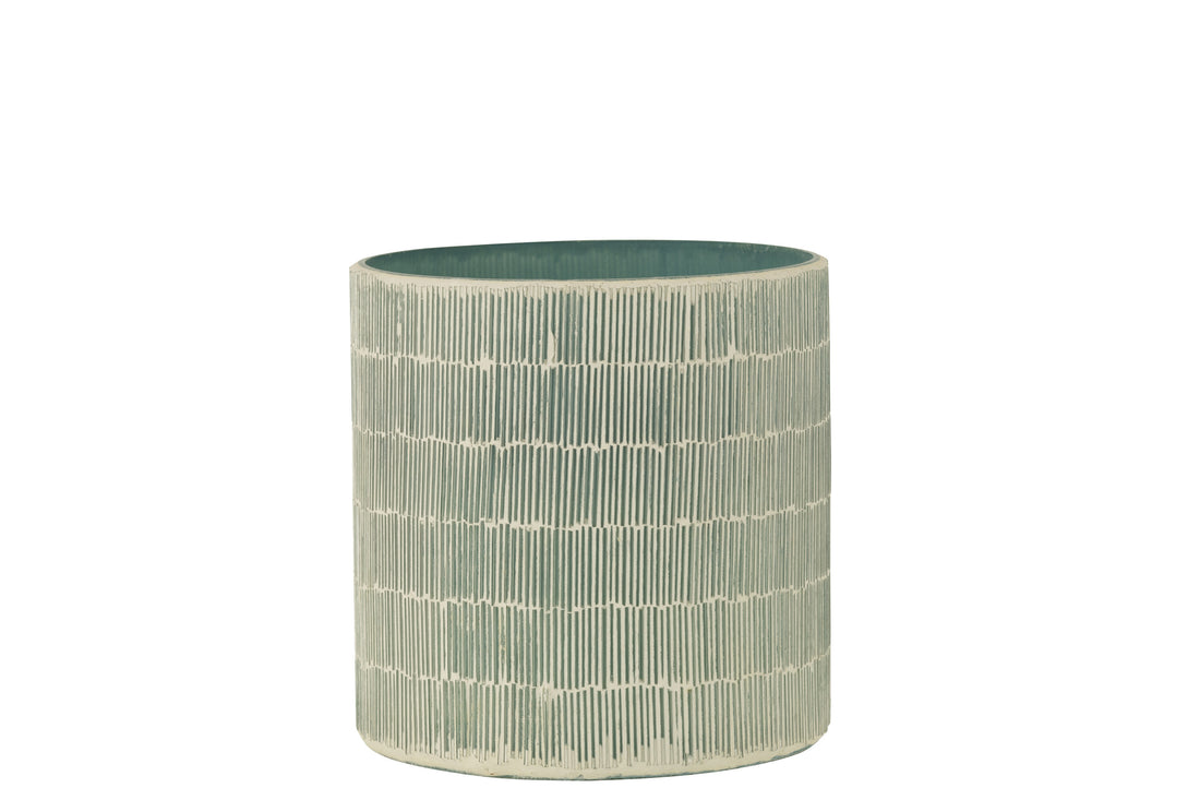 Orkaan Mozaïekglas Grijs Groot