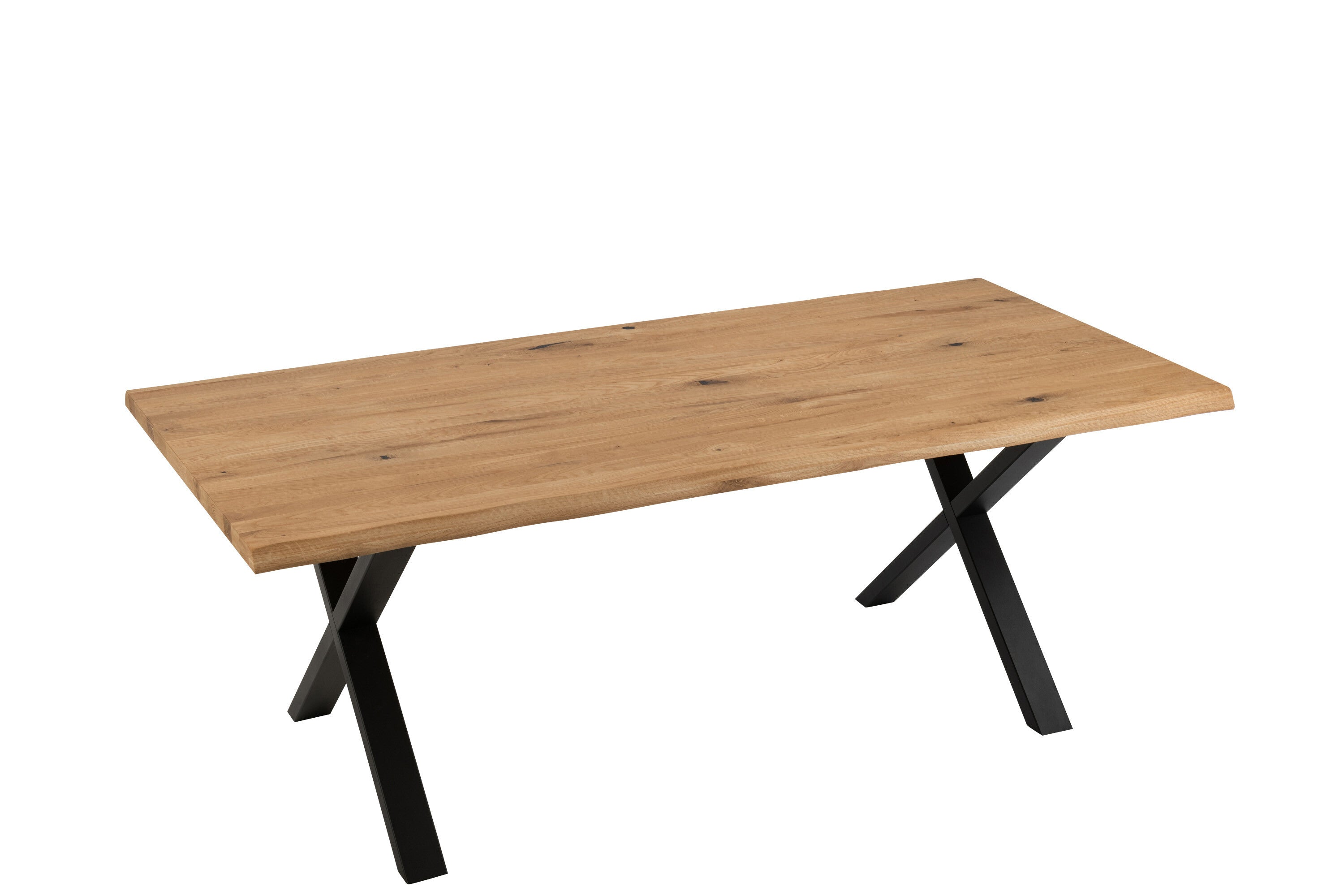 J-Line Tafel Poten Kruis Staal Zwart