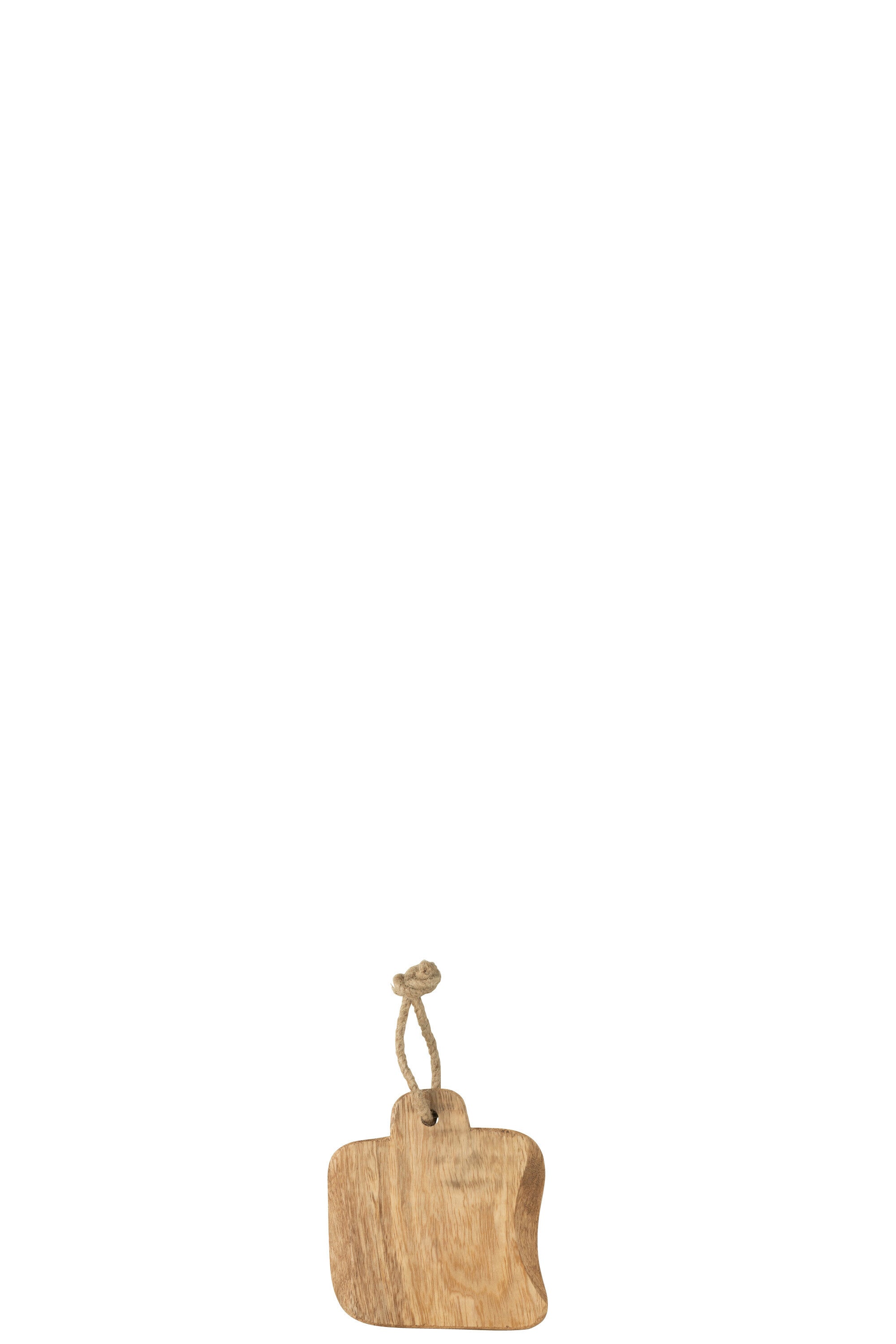 J-Line Organic snijplank - hout - naturel - mini