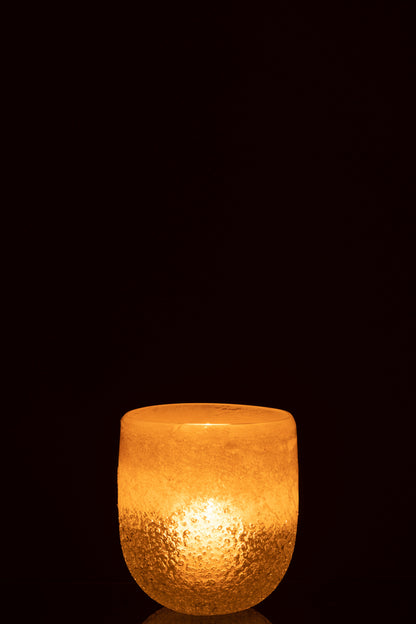 Hurricane Glas Beige Groot