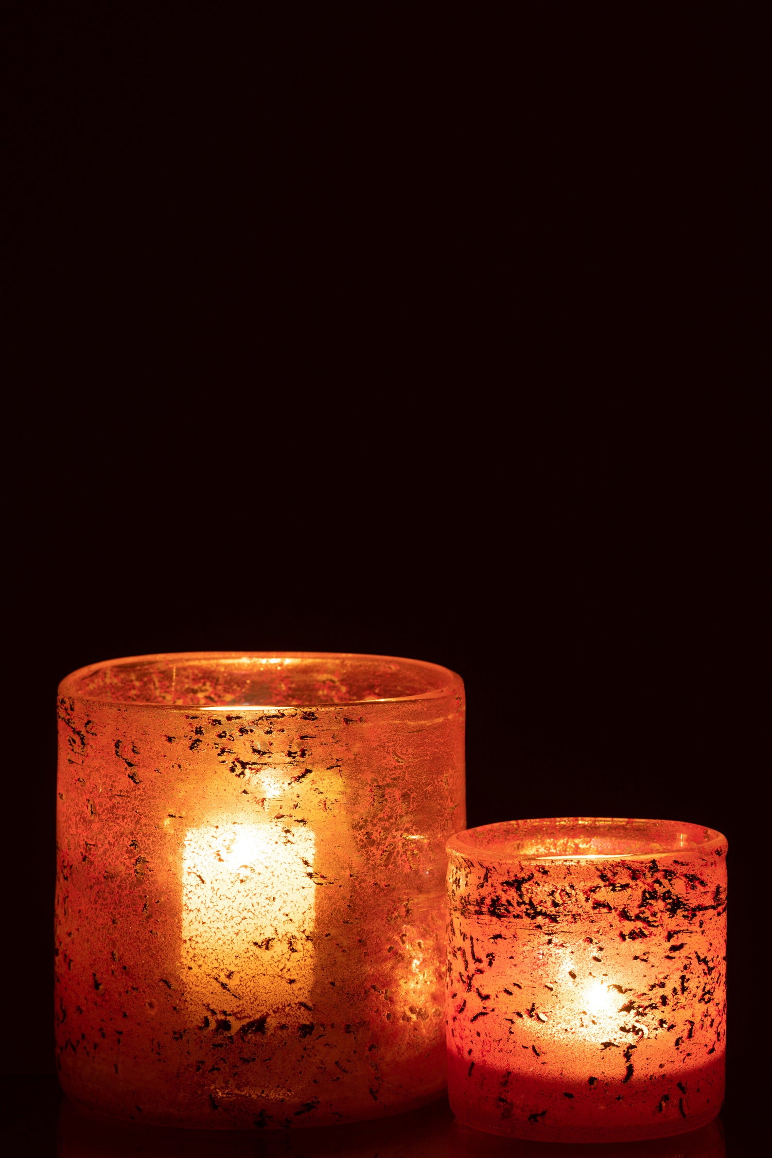 Hurricane Glas Roze Mix Medium