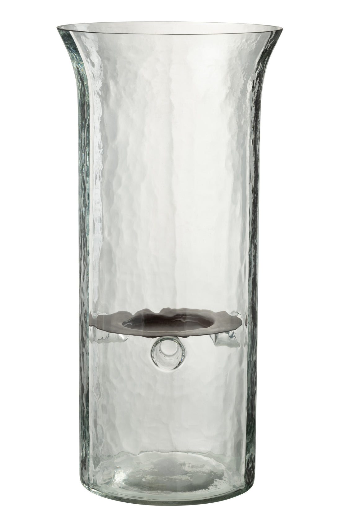 J-Line Kaarshouder Bord Wazig Glas Transparant groot