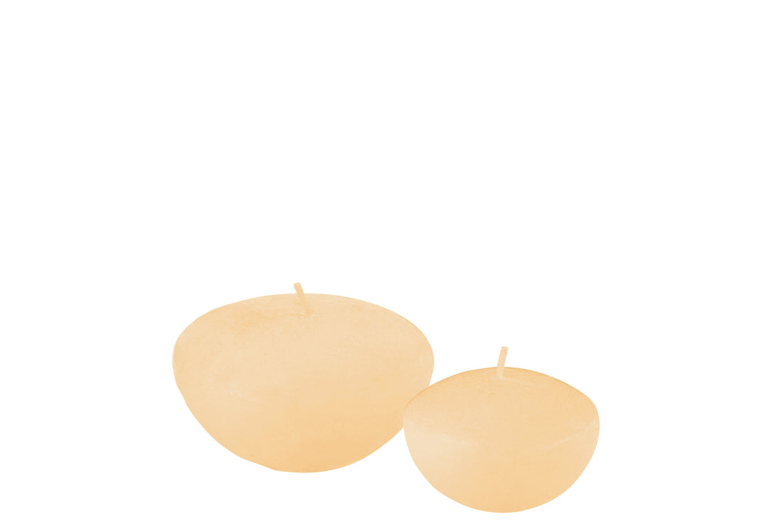 J-Line doos van 4 drijfkaars - beige - L - 8U