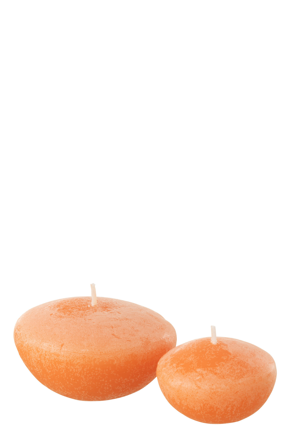 J-Line doos van 4 drijfkaars - oranje - L - 8U