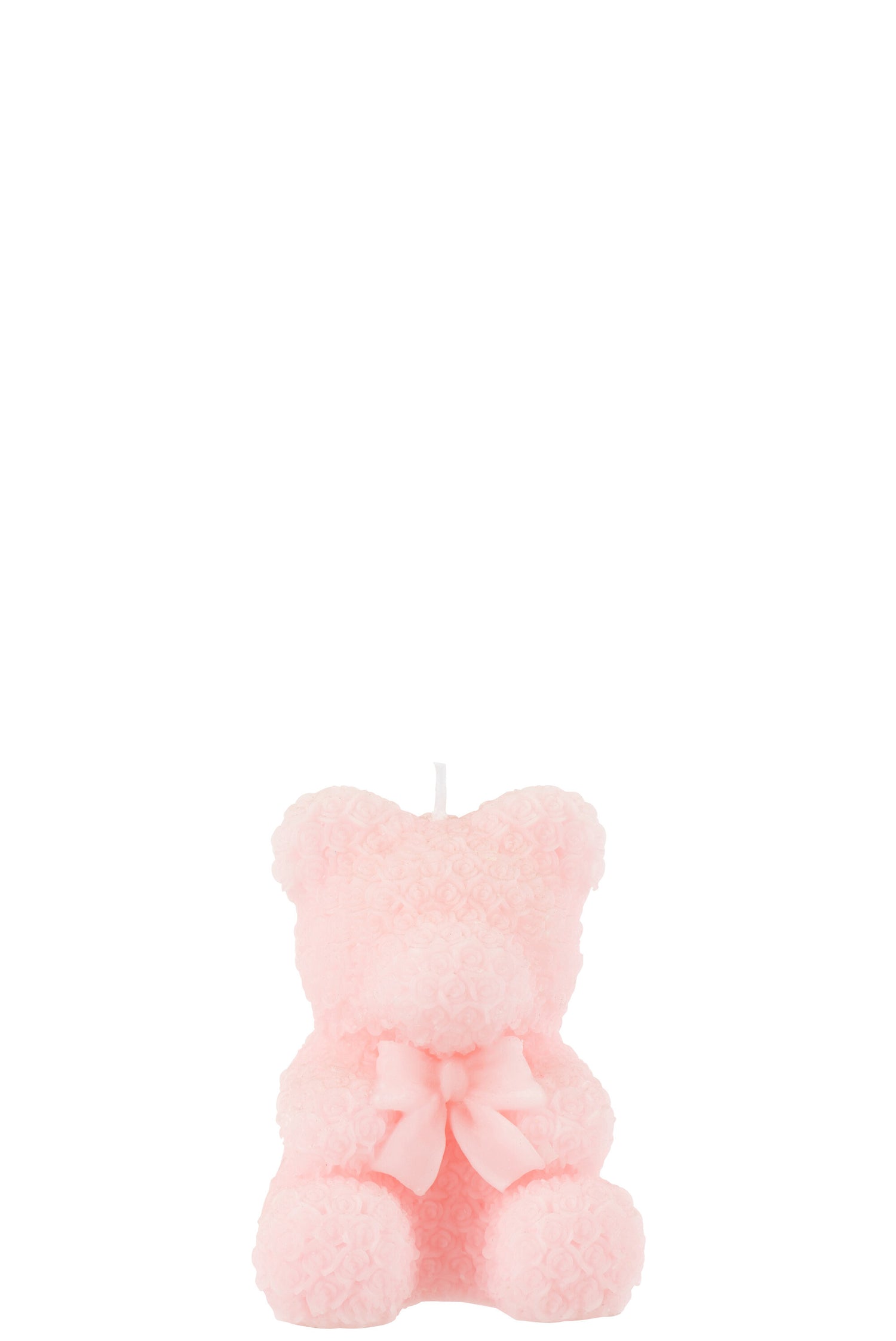 J-Line kaars Teddy Beer - roze - S - 5U