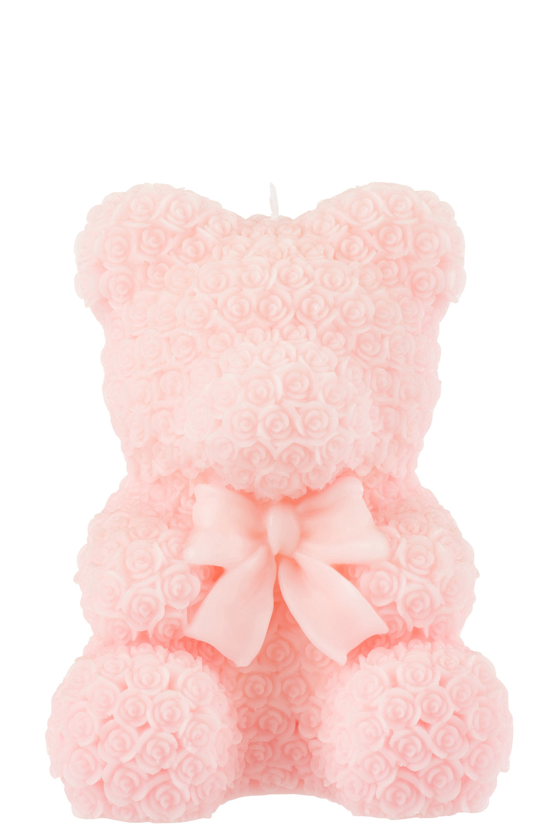 J-Line kaars Teddy Beer - roze - L - 25U