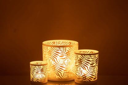 Orkaan Laat Glazen Wit Groot achter