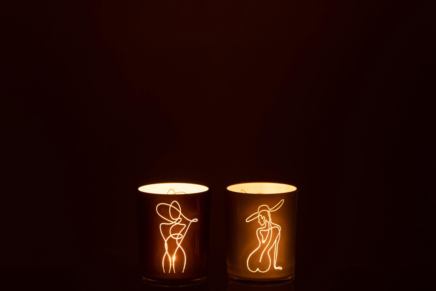 Orkaan Dame Glas Mix Medium Assortiment Van 2