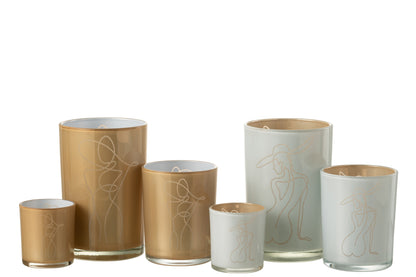 Orkaan Dame Glas Mix Groot Assortiment Van 2