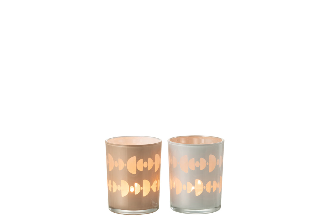 Orkaan Half Moon Glass Mix Medium Assortiment Van 2