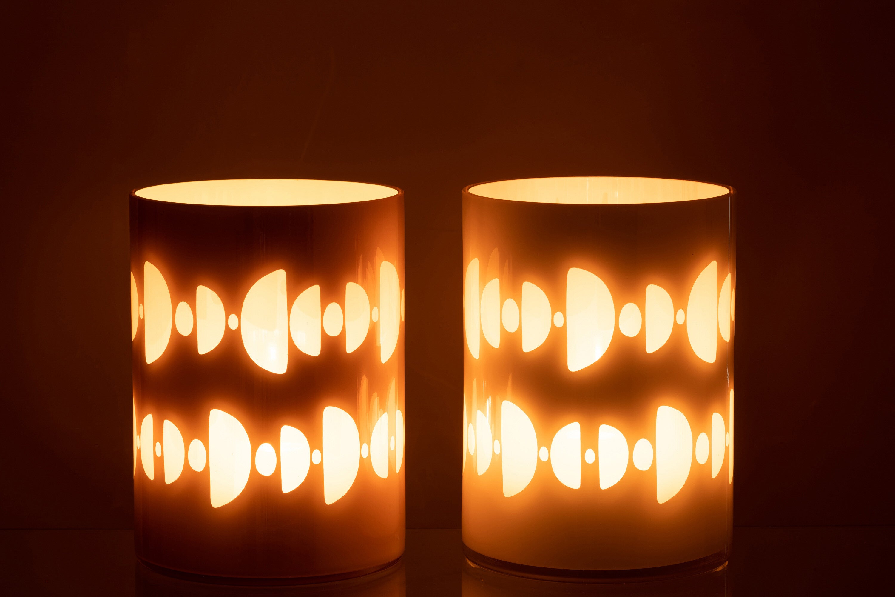 Orkaan Half Moon Glass Mix Grote Assortiment Van 2