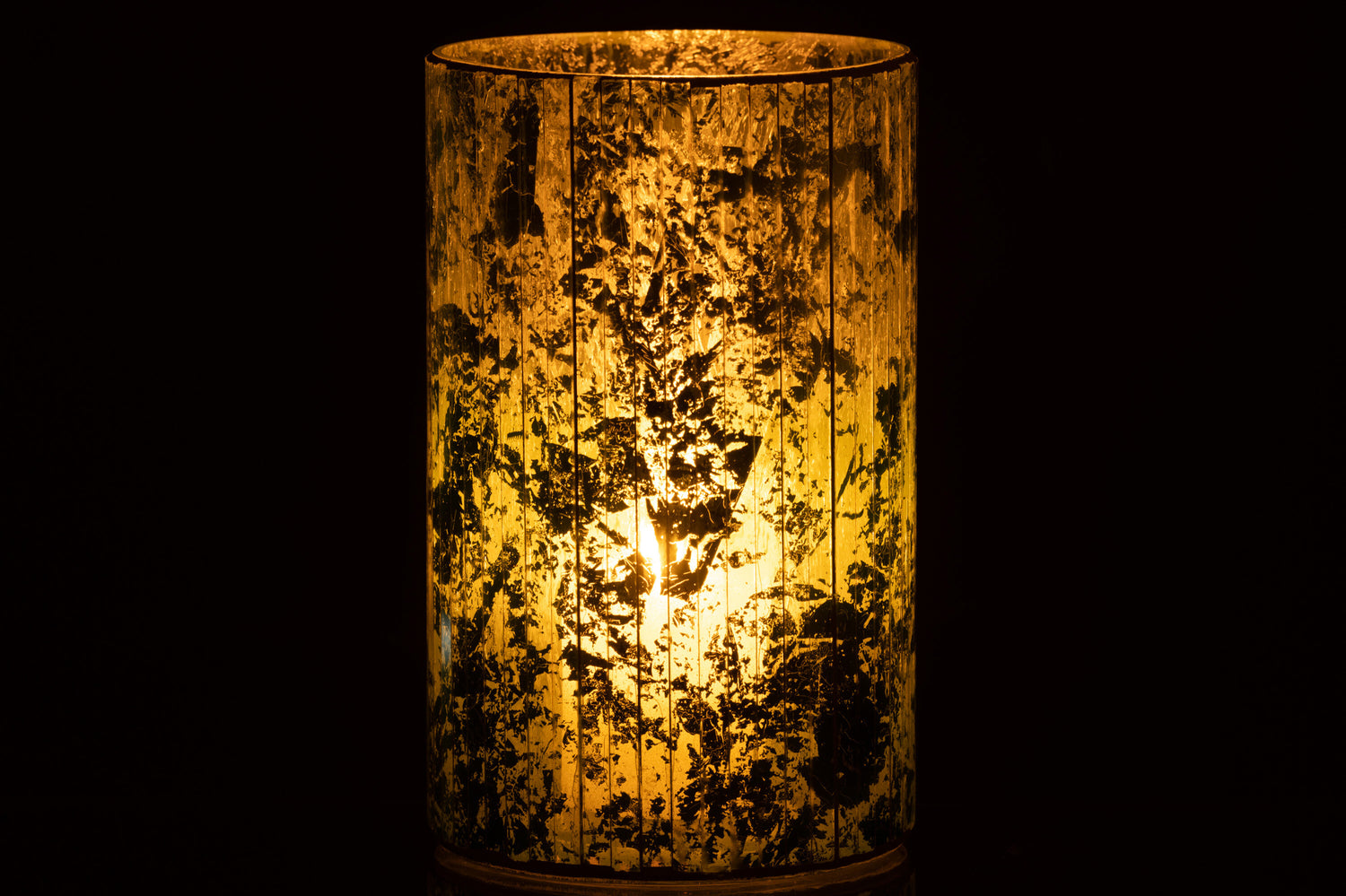 Orkaanstrepen Glas Groen Groot