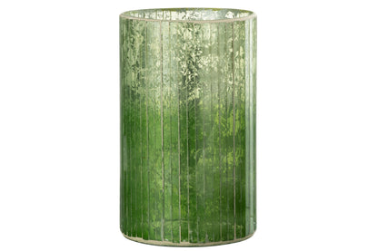 Orkaanstrepen Glas Groen Groot