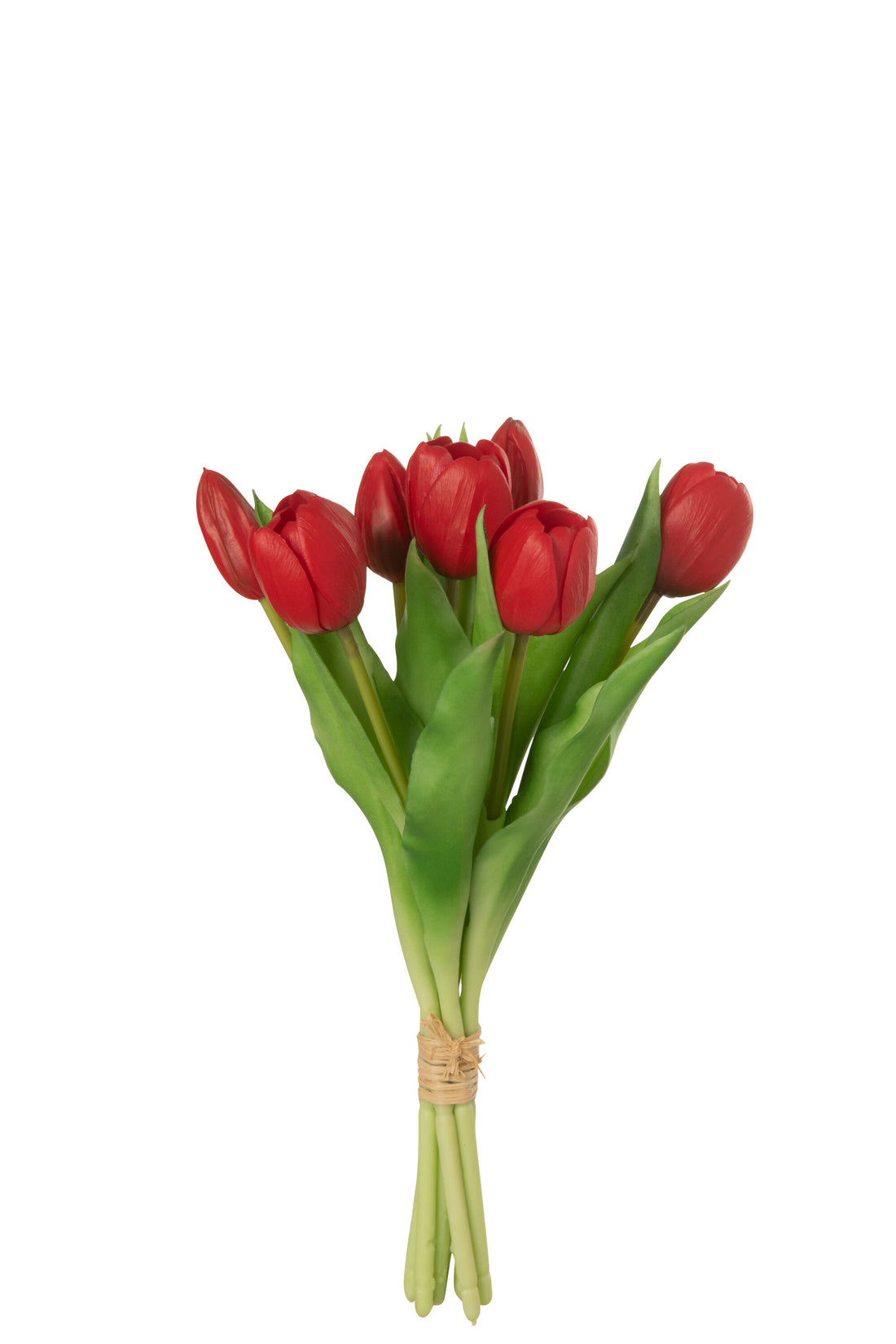 J-Line Boeket Tulpen 7Stuks Pu Rood Small