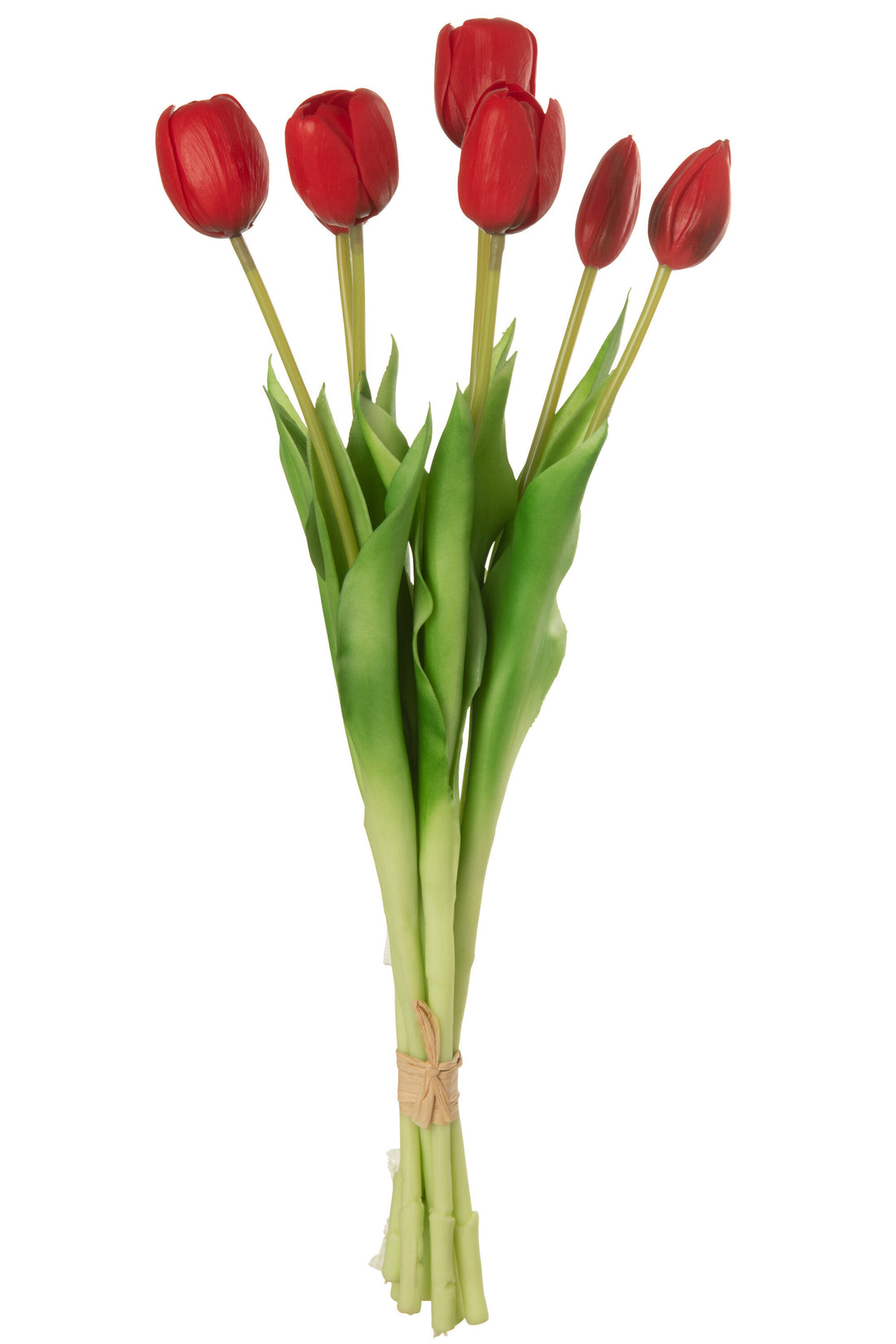 J-Line Boeket Tulpen 7Stuks Pu Rood Large