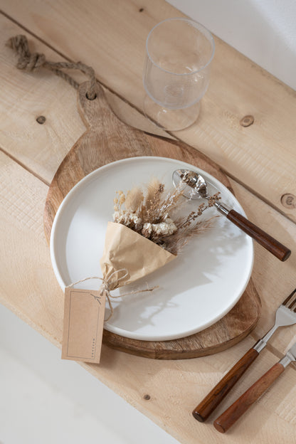 Bos Gedroogde Bloemen In Papieren Verpakking Natuurlijke Assortiment Van 2