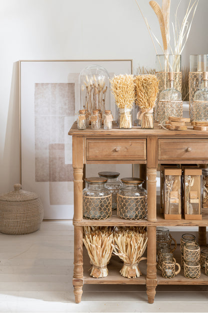 J-Line Bundel Gedroogde Bloemen Naturel Small