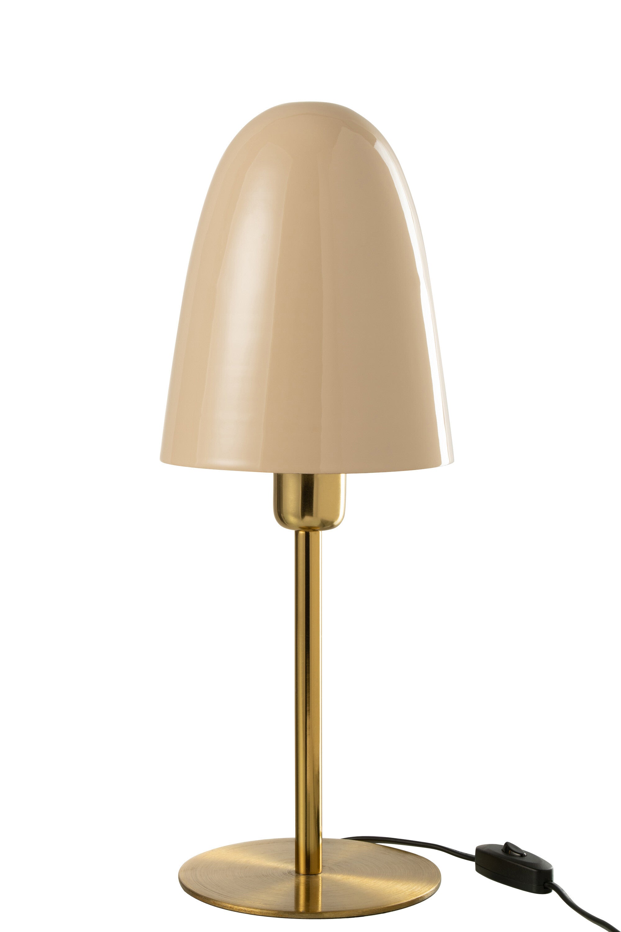 J-Line Tafellamp - metaal - beige/goud