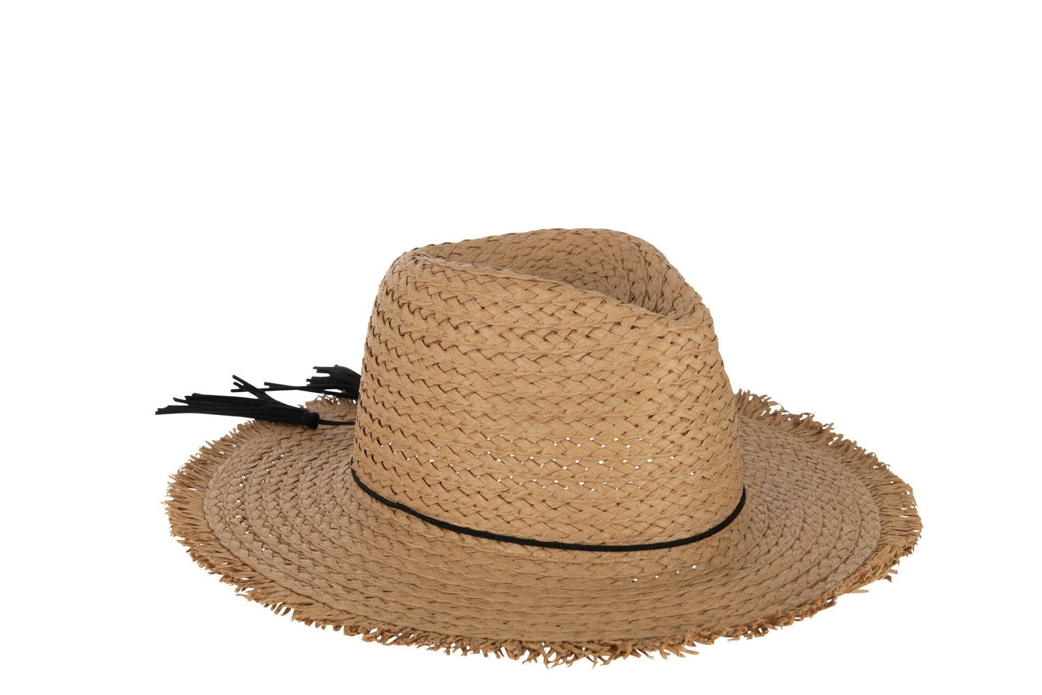 Hoed+Koord+Kwast Papier Lichtbruin