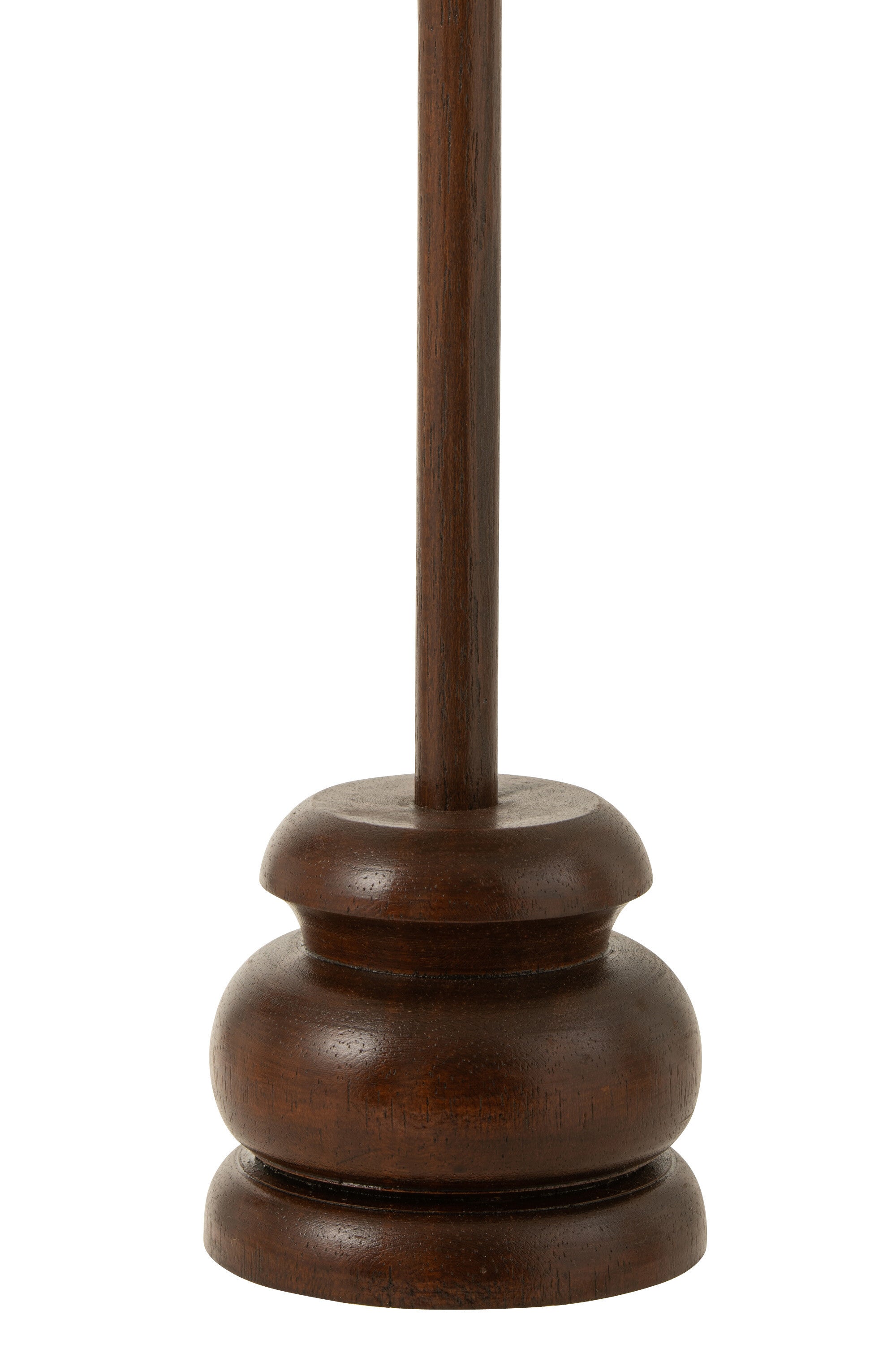 Parasol Kwastjes+Voet Jute/Hout Beige/Wit Klein