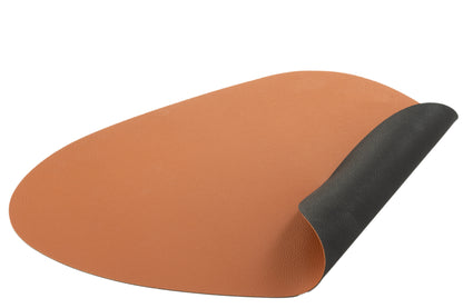 Placemat Steen Pvc Zwart