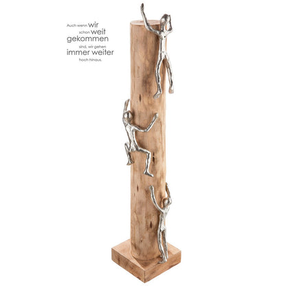 Houten sculptuur “Hoog boven”