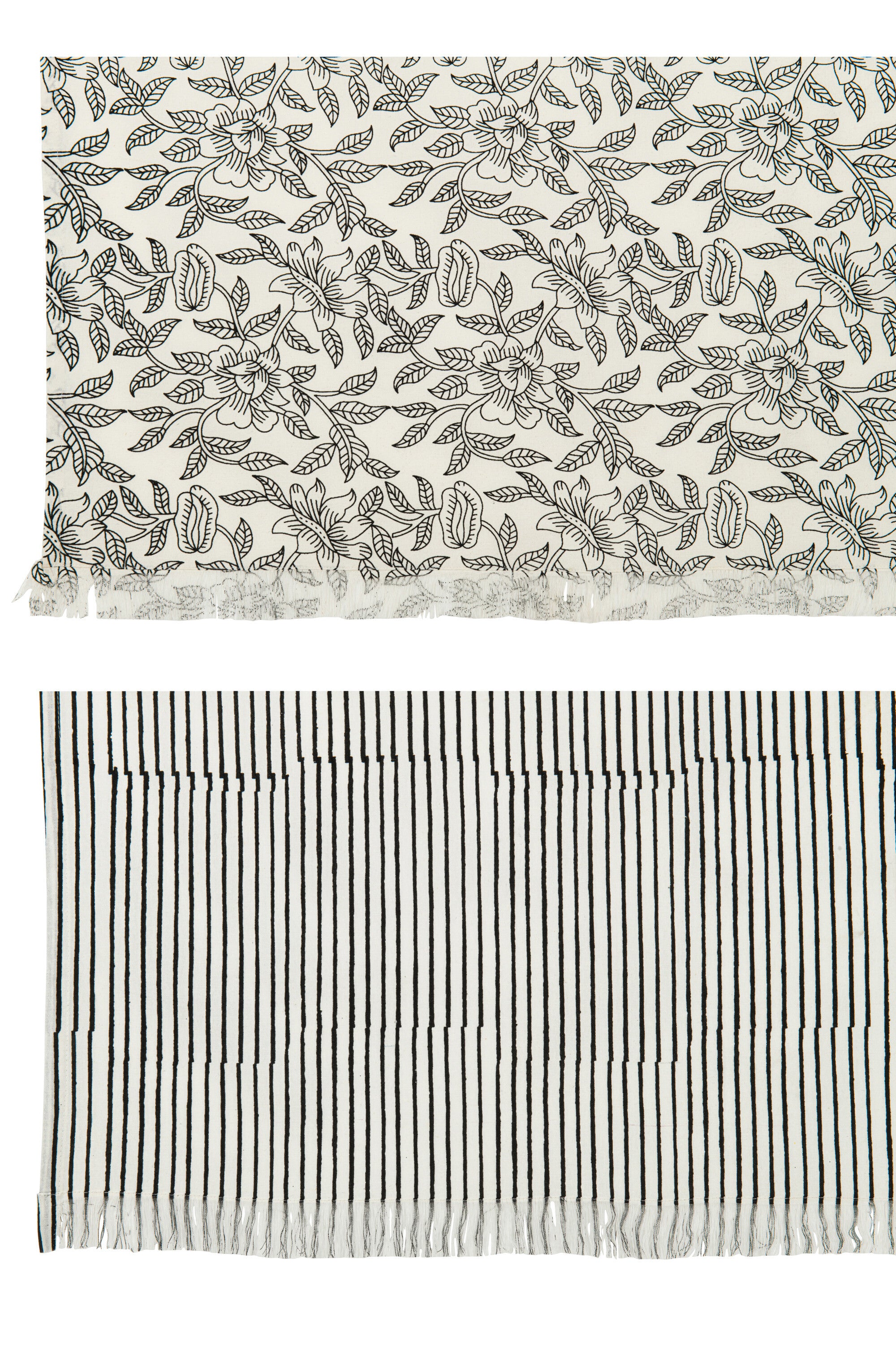 Tafelkleed Indi Textiel Zwart Assortiment Van 2