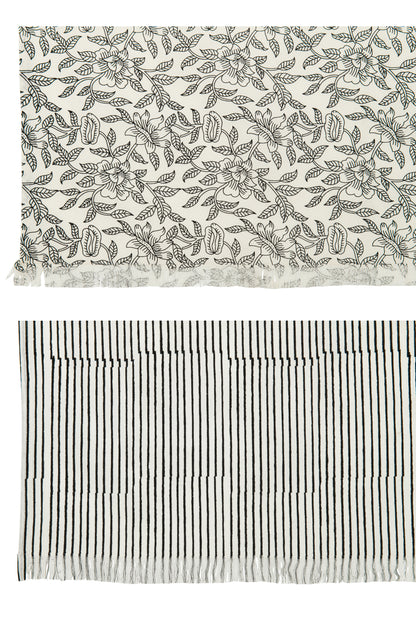 Tafelkleed Indi Textiel Zwart Assortiment Van 2