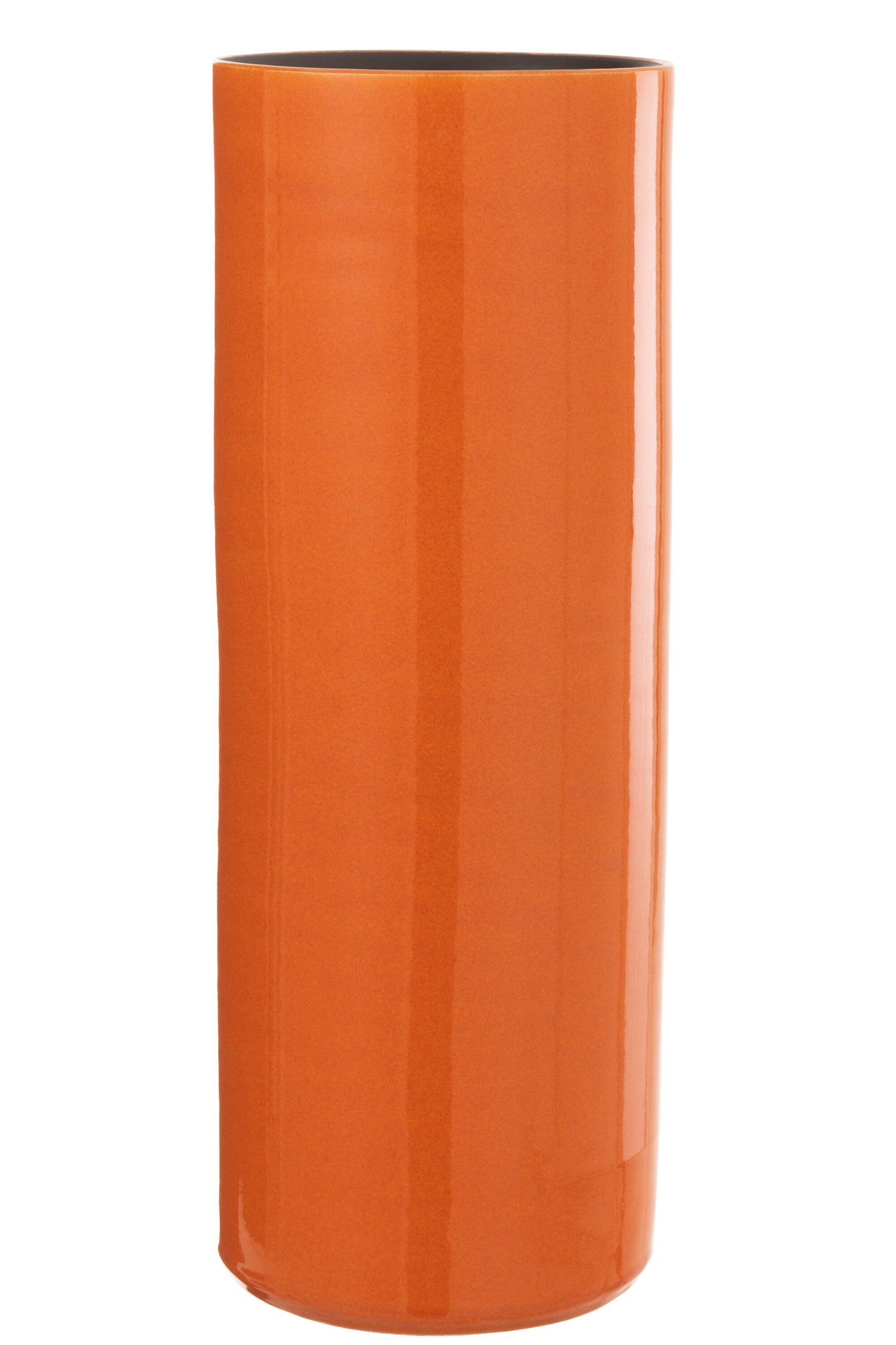 J-Line Vaas Flek Keramiek Oranje Large - 47.50 cm hoog