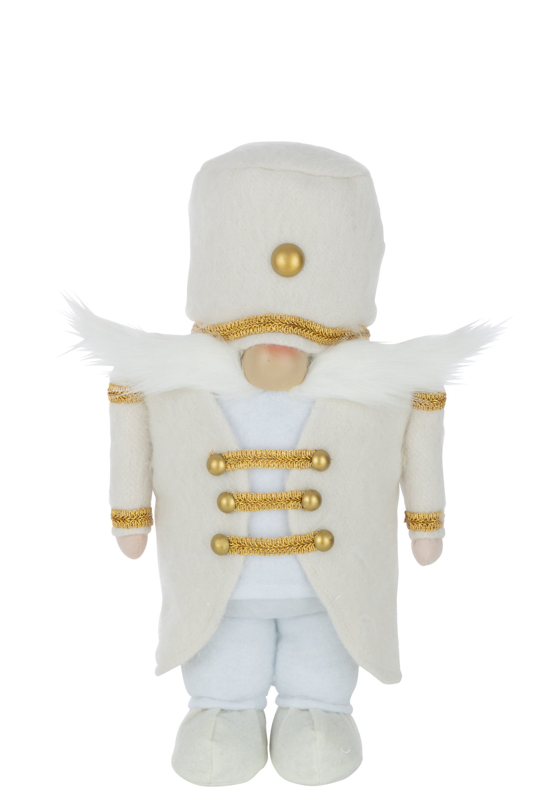 J-Line Soldaat Polyester Wit/Goud Large