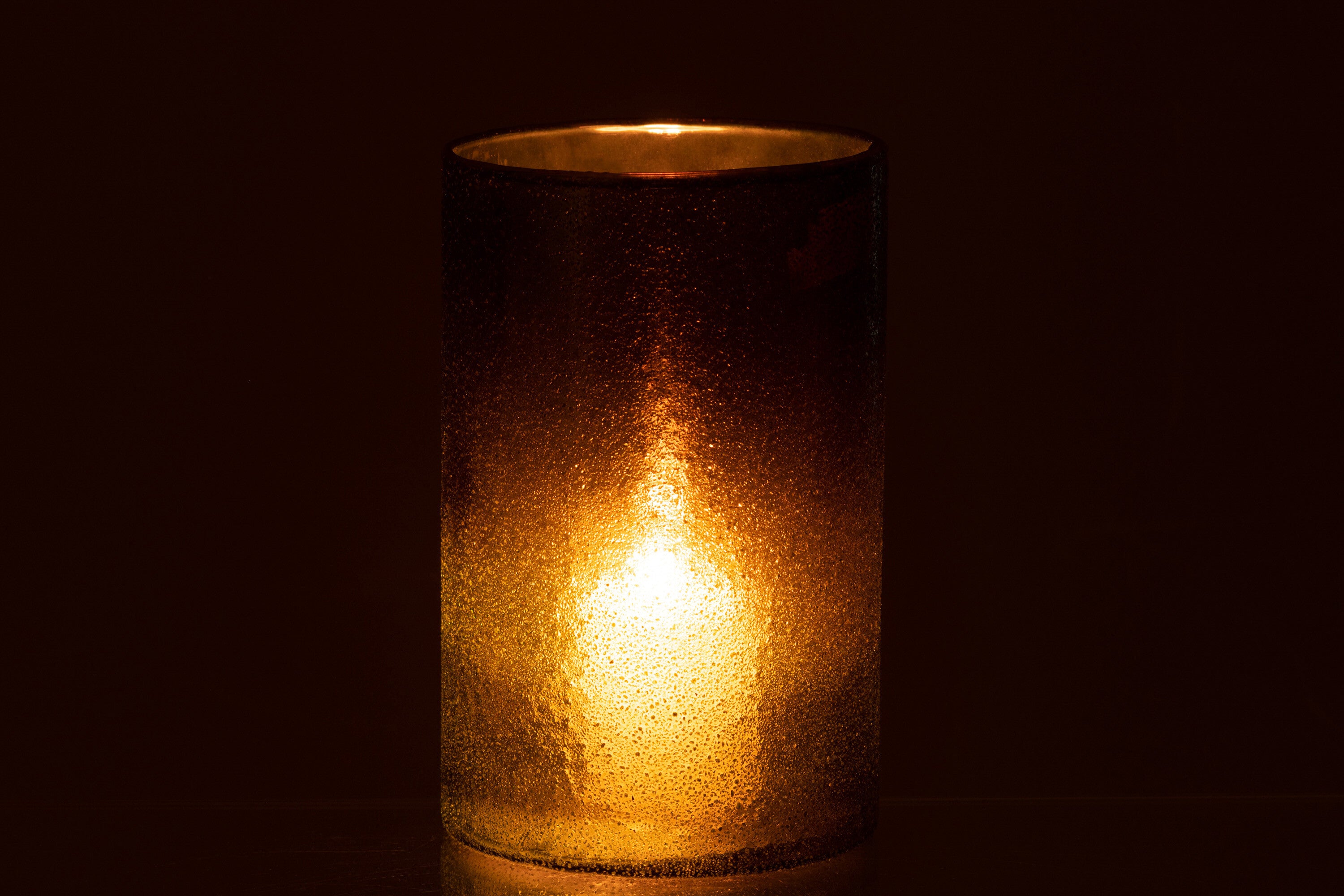 J-Line Lantaarnspiegel Groen Glas Groot