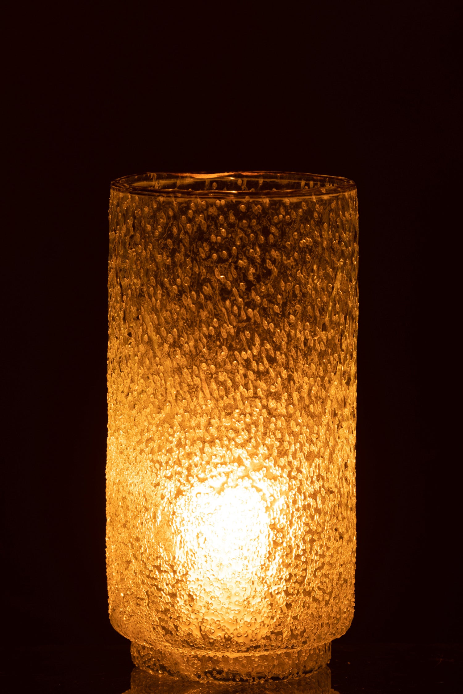 Orkaan Gouden Rand Glas Transparant Groot