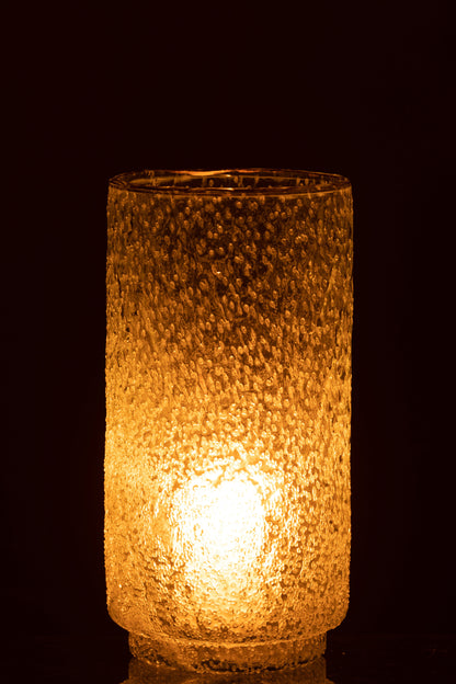 Orkaan Gouden Rand Glas Transparant Groot