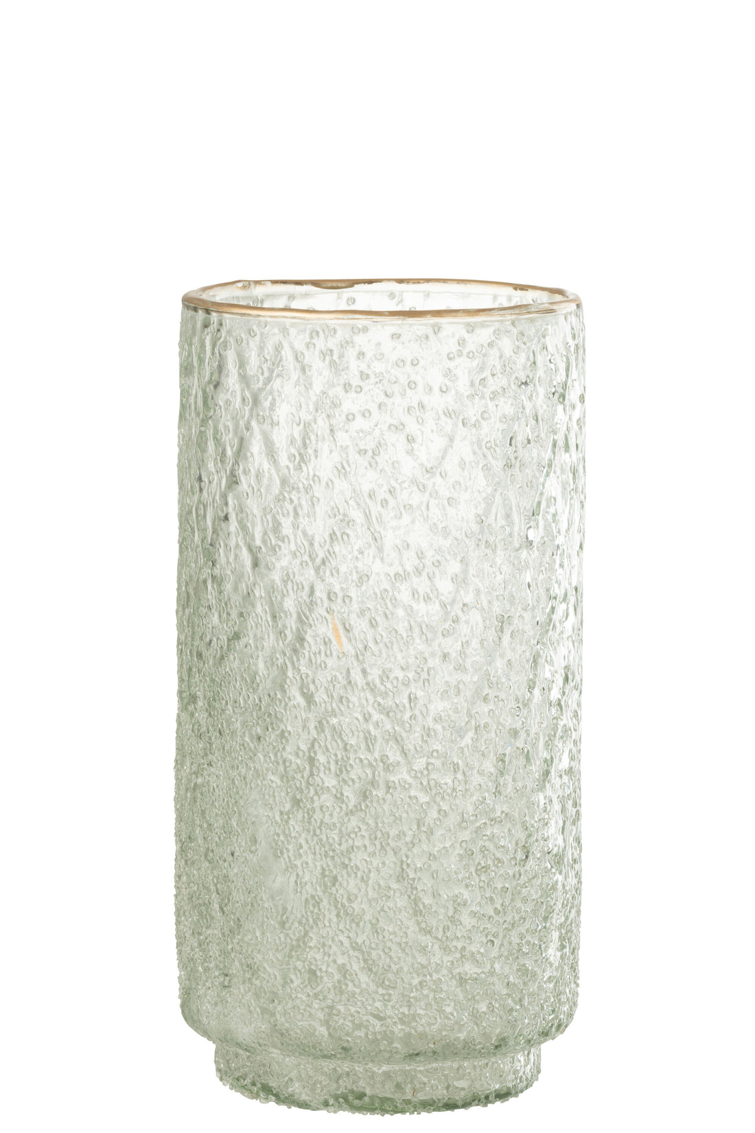 Orkaan Gouden Rand Glas Transparant Groot