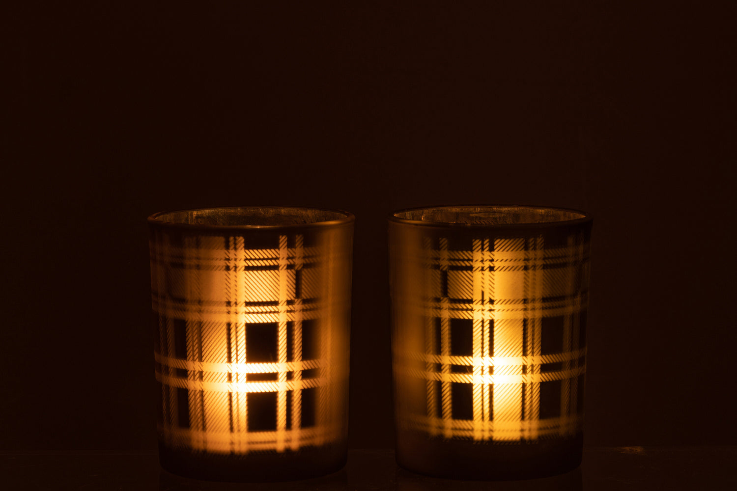 Orkaan Rechthoekig Glas Groen Medium Assortiment Van 2